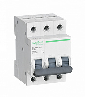 Выключатель автоматический City9 характеристика С 3П 40А 4.5кА C9F34340 Systeme Electric 9522012