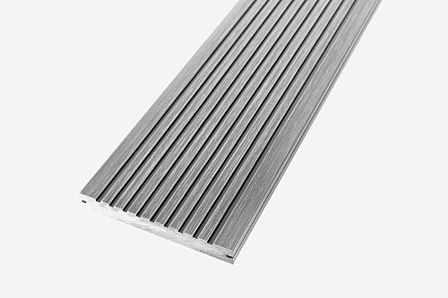 Доска террасная полнотелая UnoDeck SOLID 152*20*3000мм RusDecking серый купить