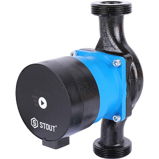 Насос циркуляционный STOUT mini с приседенительными гайками 25/60-180 SPC-0002-2560180 купить