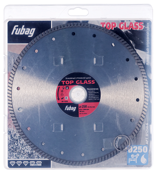 Диск алмазный Fubag 250*30/25.4*1.8мм Top Glass для керамогранита мокрая резка (81250-6) купить