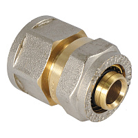 Соединитель патрубок 16*1/2" цанга гайка