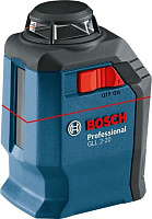 Нивелир лазерный Bosch GLL 2-20 360°+BM3 линейный + кейс 0601063J00