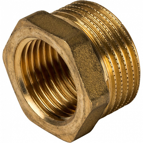 Футорка наружная-внутренняя резьба латунь 3/4"*1/2" STOUT SFT-0028-003412 купить