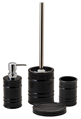 Ерш для туалета OIL керамика черный Swensa ATC-1205BK-05 купить