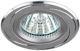Светильник спот KL34 AL/SL MR16,12V,50W серебро/хром купить