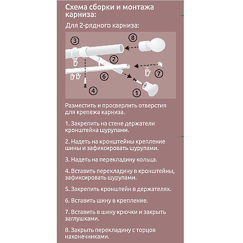 Карниз Валанс + У-шина, 2000мм, цвет дуб ясный Легранд УТ000033200 купить