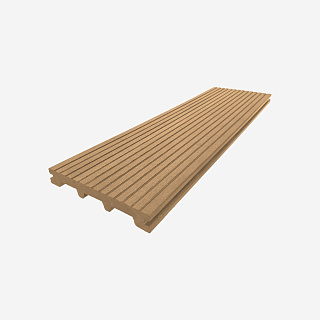 Доска террасная полнотелая UnoDeck TITANO 150*21*3000мм RusDecking орех купить