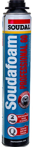 Пена монтажная Soudal Soudafoam Professional 60 - 0.75 л купить