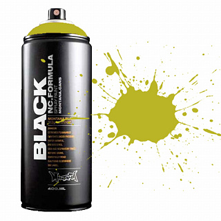 Краска аэрозольная для граффити Montana BLACK NC.FORMULA BLK6710 Зеленая груша купить