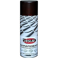 Краска Veslee для металлочерепицы шоколадно-коричневый VL-P6 8017 (0.52л)