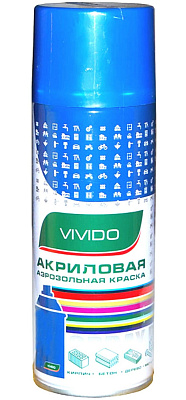 Краска VESLEE аэрозоль акриловая голубая RAL 5012 (0.52л) купить