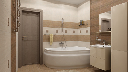 Бордюр ОРИГАМИ ТАБАККО-прагматика 5*27.8см AZORI 581221109 купить