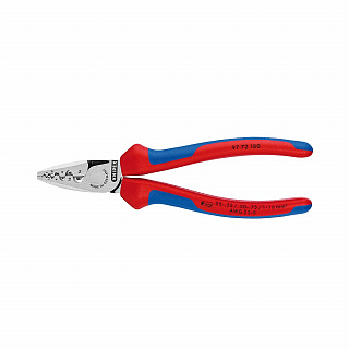 Клещи для опрессовки контактных гильз Knipex 180мм KN-9772180 купить