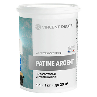 Воск защитный Vincent Decor Patine Argent 404-146 - 1 л купить