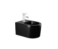Биде МИЯ подвесное 490*370*300 черный матовый Aquatek AQ1004-MB