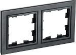 Рамка BRITE РУ-2-БрЧ BR-M22-K02 2-местная черный IEK 8044788 Рамка BRITE РУ-2-БрЧ BR-M22-K02 2-местная черный IEK 8044788