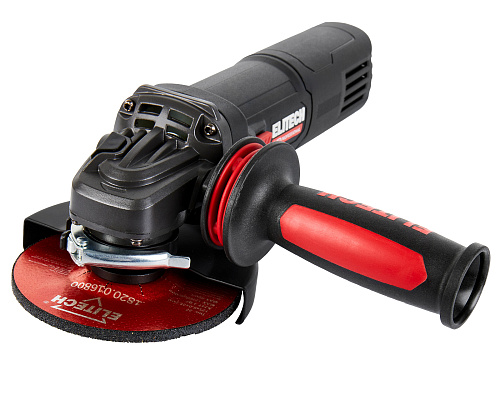 Шлифмашина угловая Elitech HD AG 1412E 1400Вт пл.пуск 125мм М14 рег. обор. (E2213.050.00) купить