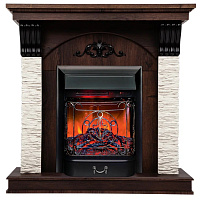Каминокомплект CORFINO STD/18 NT + MAJESTIC LUX BL RealFlame