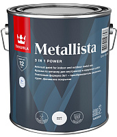 Краска по ржавчине Tikkurila METALLISTA База А 2.5 л
