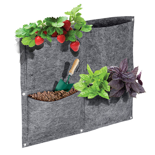 Вертикальная грядка BLUMEN HAUS 4 кармана 35*35см 65101 купить