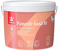 Колеруемый интерьерный лак TIKKURILA Paneeli Assa 10 Бесцветный матовый (9л)