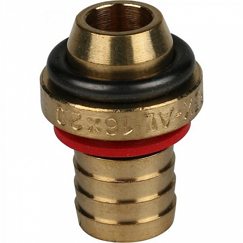 Тройник настенный с креплением обжим для металлопластиковых труб 1/2"*16 Stout SFS-0014-001216 купить