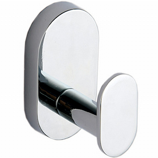 Крючок одинарный BRASS хром, Fora BR028 купить