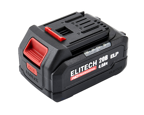 Аккумулятор ELITECH HD RCB 2040S ELP 20В 4.0а/ч слайдер (E0911.091.00) купить