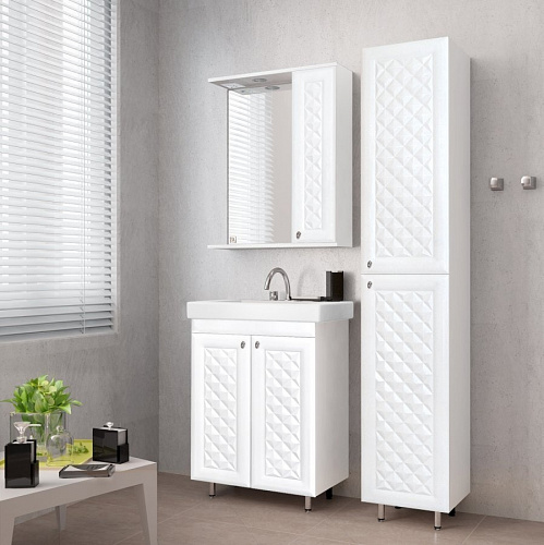 Тумба Style Line Канна 60 с раковиной Como-60 Люкс ЛС-00000726 купить