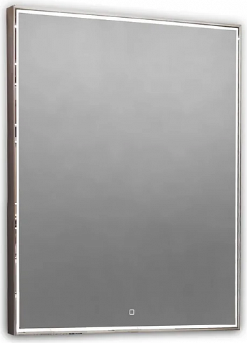 Зеркало Континент Life 60*80см LED подсветка, часы, сенсор ЗЛП1091 купить