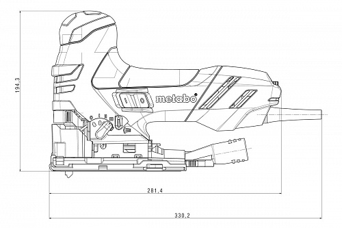 Лобзик Metabo STE 140 PLUS 750Вт кейс 601403700 купить