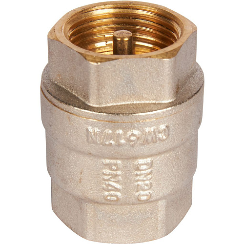 Клапан обратный 3/4 пружинный муфтовый с металлическим седлом Rommer RVC-0001-000020 купить