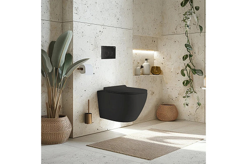 Унитаз подвесной HOLLER WALL MDG HOLLER D-PM3679-DARK GRAY купить