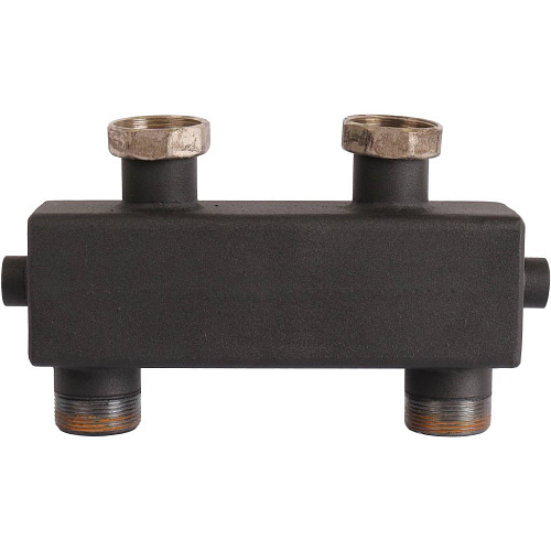 Стрелка  гидравлическая  с накидными гайками 1 1/2"  5,60 м3/час Rommer RDG-0015-004003 купить