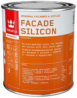 Краска фасадная Tikkurila Facade Silicon база С глубокоматовая - 0.9 л