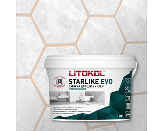 Затирка эпоксидная для плитки STARLIKE EVO S.230 CACAO Litokol 485280002 купить