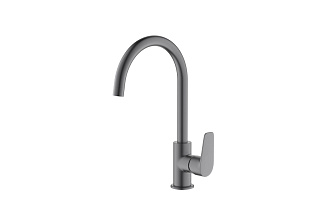 Смеситель БЕТТА для кухни, черный хром Aquatek AQ1182BGM купить