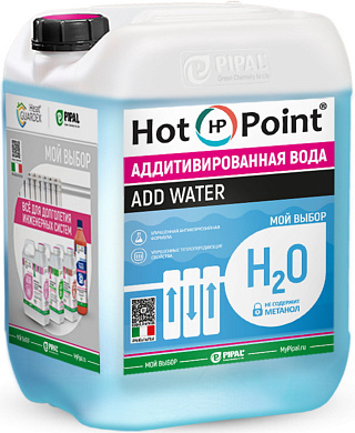 Вода аддитивированная для систем отопления HotPoint QuickSPAСER 5054010010 10кг купить