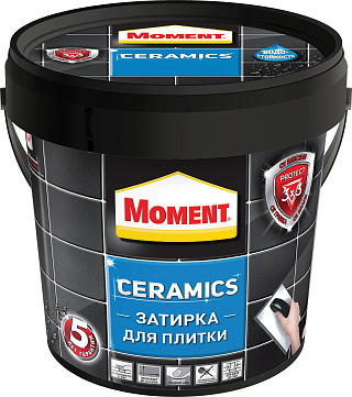 Затирка для плиточных швов Moment Ceramics  серый купить