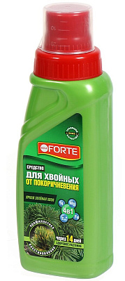 Средство 4 в1 от покоричневения хвои флакон 285 мл Bona Forte BF31010061 купить