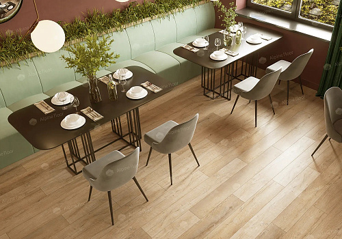 Плитка каменно-полимерная Premium XL 1220*183*8мм 43класс дуб персиковый Alpine Floor ЕСО 7-20 купить