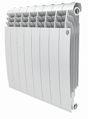 Радиатор биметаллический Royal Thermo BiLiner 500/87 (8 сек.) белый купить