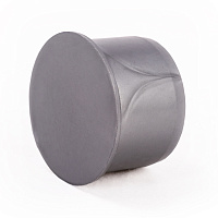 Заглушка внутренняя полипропиленовая для канализации 40" серая Lammin Lm35010001140