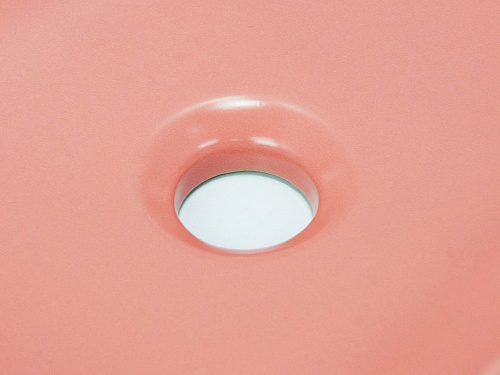 Раковина накладная K-M6509PIK 500*400*130мм розовый матовый HOLLER 342953 купить