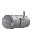 Дроссель-клапан TTV D100 ERA PRO оцинкованная сталь ЭРА 100TTV