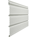 Софит перфорированный PREMIUM 305*3000мм пломбир DOCKE PSTS-1044 Софит перфорированный PREMIUM 305*3000мм пломбир DOCKE PSTS-1044