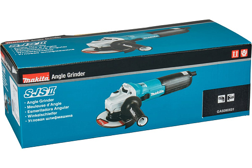 Шлифмашина угловая Makita GA5090X01 1900Вт диск ф 125мм рег. обор.  плавн. пуск купить