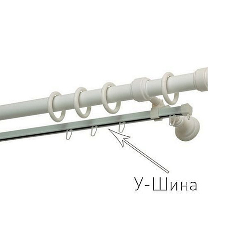 Карниз Кантри+У-шина, 2.4м, цвет вишня Легранд купить