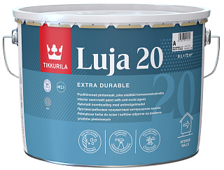 Краска Tikkurila Luja 20 для ванны и кухни акрилатная белая 9 л купить