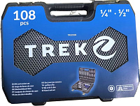 Набор головок и бит 108 предметов TREK TR22108